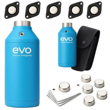 Imagem de Relogio De Vigilante Noturno Curitiba Viggia Eletronico Usb Bastão Com