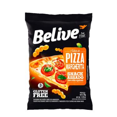 Imagem de Salgadinho sem Glúten Margherita Belive 35g