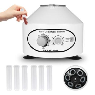 Imagem de Centrífuga elétrica de laboratório NORJIN 6 x 20mL 4000 RPM