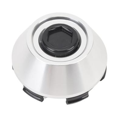 Imagem de Zhjvihx Tampa do Cubo Central Roda, Tampa do Cubo Roda Proteção Completa Com Duração de 64 Mm 63mm 61mm Plástico ABS para Carro (Prata)