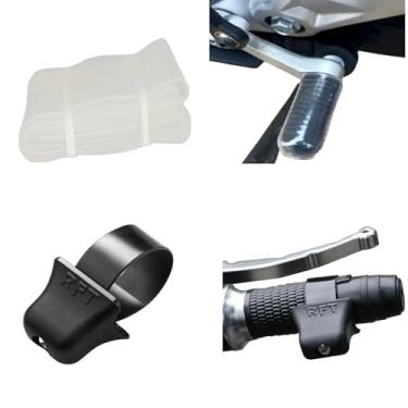 Imagem de Conjunto de 2 peças de capa de sapato retrátil para câmbio de motocicleta, protetores de bico de bota, equipamento de motocicleta, acessórios para motos, acelerador de motocicleta