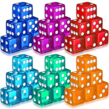 Imagem de Conjunto de dados Seenelling Casino Style Craps 36 peças 19 mm