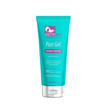 Imagem de Puri Gel Sabonete Limpeza Facial Neutro - Dermare