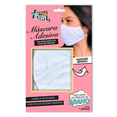 Imagem de Máscara de Proteção That Girl  Máscara Adesiva, Branca