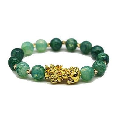 Imagem de YGLINE Pulseira de pedra de obsidiana de hematita para cura de olhos de tigre - pulseira de meditação de equilíbrio de proteção espiritual - presente para alívio de estresse e ansiedade, 7 inch, Pedra