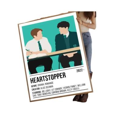 Imagem de Adesivo De Papel À Prova D'água Para Pôsteres Clássicos Vintage Hearts