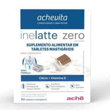 Imagem de Inelatte Zero Açúcar Sabor Cappucino 60 Tabletes Ache