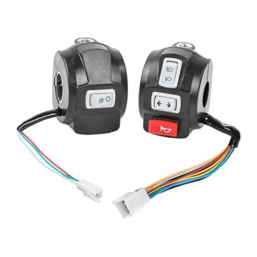 Imagem de Lljsszr Interruptor Indicador de Farol de Bicicleta Elétrica Interruptor de Controle Do Guidão, Esquerda E Direita