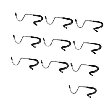 Imagem de Fenteer 10x Ganchos de luz para áreas externas, ganchos para postes, suporte para lâmpadas, para lanternas de acampamento para luzes de jardim