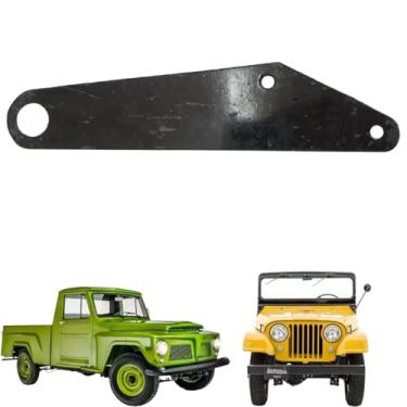 Imagem de Chapa Fixação Cilindro Mestre Willys Rural F75 Ford Willys