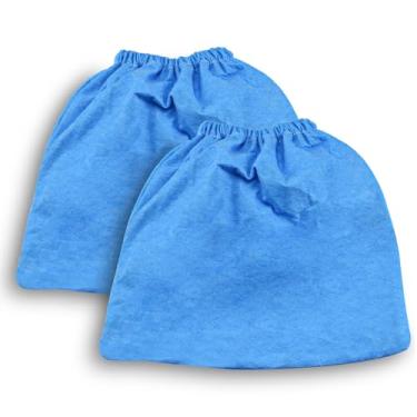 Imagem de Hufopik 2 filtros de pano para aspirador de pó compatíveis com sacos de aspirador de pó de artesanato, compatíveis com filtro de aspirador de pó de artesanato (azul)