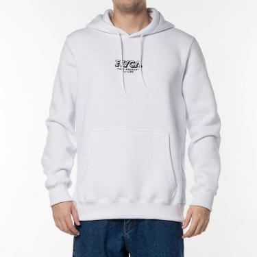 Imagem de Moletom Rvca Fech Type Set 305 Branco-Branco-GG-Masculino