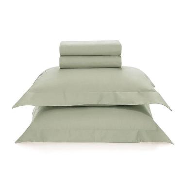 Imagem de Jogo De Cama Casal 300 Fios Bossa - Karsten Eucalipto