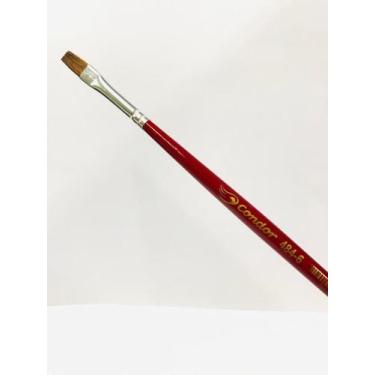 Imagem de Pincel Condor 484 chato pelo orelha de boi n 06