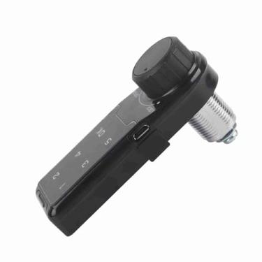 Imagem de AYNEFY Fechadura de Código Eletrônico, Material ABS, Teclado Sensível Ao Toque, Fechadura de Segurança Digital para Armários de Arquivo, Armários, Guarda-roupas (Tamanho de instalação L=30)