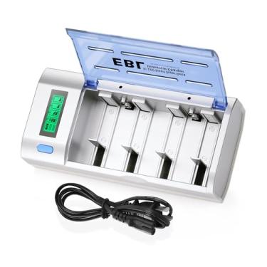 Imagem de MPOWER - Carregador Rápido Inteligente LN-2605UR para Pilhas AA, AAA, C e D Recarregáveis Ni-MH Ni-CD - Bivolt Automático com Proteção Contra Sobrecarga