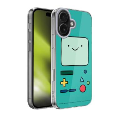 Imagem de Head Case Designs Capa de gel gráfica BMO oficialmente licenciada Adventure Time [proteção de grau militar] compatível com Apple iPhone 17