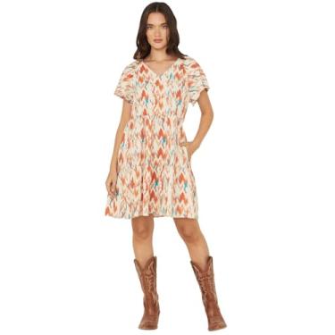 Imagem de ARIAT Vestido Delilah feminino, Aquarela pintada, M