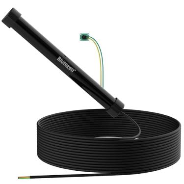 Imagem de Blütezeit Sensor de saída de veículo com abridor de portão automático com cabo de 15 metros – sensor de entrada de garagem de varinha de saída compatível com motores de portão deslizante, acessório de