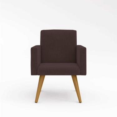 Imagem de Cadeira Para Escritório Sala Marrom