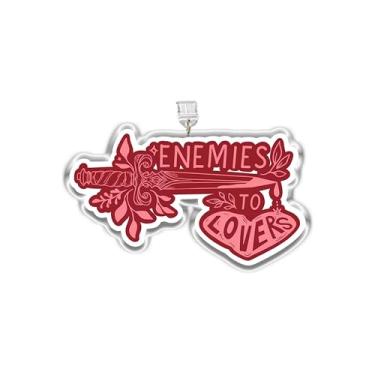 Imagem de MEIYSTICK Enemies to Lovers Sword Dust Plug Charm, berloques Kindle Bookish, pingente de plugue de pó de acrílico tipo C ou relâmpago, pingentes de acessórios Kindle, leitores de romance, presentes