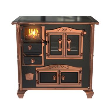 Imagem de Fogao a Lenha N 1 Princess Premium Preto Rose Gold Sd