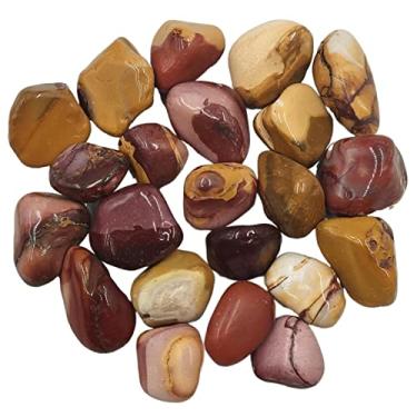 Imagem de RRBXXUYN Cheio de textura 1 peça Mookaita natural forma irregular pedras caídas cascalho pedra preciosa cristal pedra preciosa decoração de jardim para casa