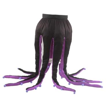 Imagem de Baoblaze Fantasia de polvo feminina, traje criativo de bruxa para show de máscaras em palco e festival