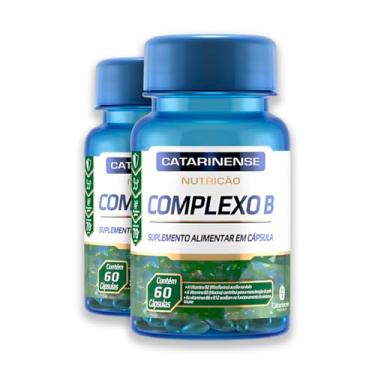 Imagem de Kit 2 Complexo B Catarinense 60 Cápsulas