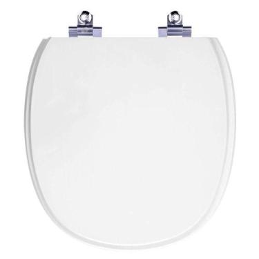 Imagem de Assento Sanitario Fechamento Lento Village Branco Para Vaso Deca - Pon