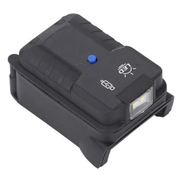 Imagem de AUNMAS Conversor Adaptador de Bateria para Luz de Trabalho LED Portátil 100LM Com Fonte de Alimentação Sem Fio Li, Projetado para Iluminar Espaços de Trabalho ou Lidar Com Emergências, Adequado para