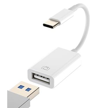 Imagem de Adaptador Usb-C Para Usb-A 3.0 Otg Conversor Acessórios Tipo Thunderbolt Porta De Mouse Hub Cabo Compatível Com Samsung Macbook Pro Iphone15 Max Plus Ipad 10, Air4/5, Mini6