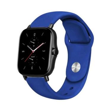 Imagem de Pulseira De Silicone Amazfit 22-20mm Para GTS 4/3/2/2e/GTS2 Mini/GTR 4