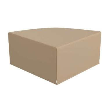 Imagem de Children's Factory Pufe de canto grande, cadeiras infantis mistas, sofás, pufes e cubos de canto, cheio de espuma e resistente à água, assentos flexíveis para sala de aula, areia