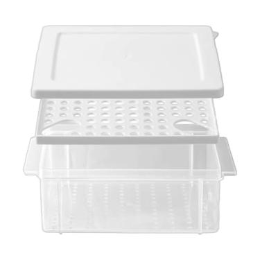 Imagem de Recipientes De Lanches,Caixa Porta-Sanduíches - Recipiente Hermético Para Alimentos | Para Cozinha Despensa Acampamento Piquenique Lanches Saladas Frutas Legumes Congelador E Geladeira