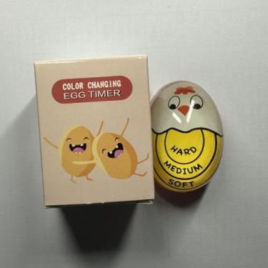 Imagem de Temporizador de Ovo Cozido Japonês Cozinha Cartoon Banho Quente Lembrete Artefato Embalado com -Bolsa -Usura Fácil Usar Conveniente Alto Nível Ferrame