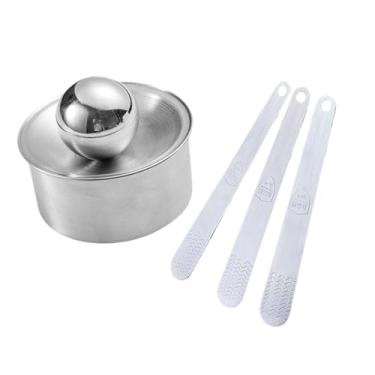 Imagem de Baoblaze Máquina de fazer massa para dumplings, utensílio de cozinha manual multifuncional, e fácil de limpar.