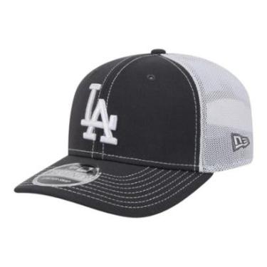 Imagem de Boné New Era 970SS Los Angeles Dodgers Trucker Cinza-Masculino