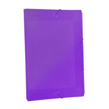 Imagem de Pasta Aba Elástica 1/2 245x183mm Lilás 507PP-LI - DAC