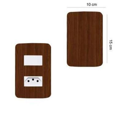 Imagem de Adesivo De Interruptor Madeira