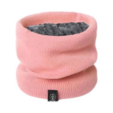 Imagem de Cachecol De Inverno Tricotado Para Mulheres, Quente E Grosso, Tipo Cas