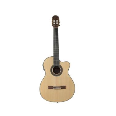 Imagem de Violao classico nylon eletrico natural benson gc100ce n