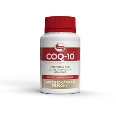 Imagem de Coenzima Q10 100mg por porção 60 Capsulas Vitafor-Unissex