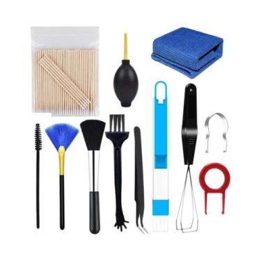 Imagem de Kit De Limpeza Para Teclado, Alto-falante, Airpods E Câmera, Extrator 