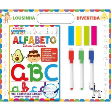 Imagem de Livro - Coleção Escolinha Animada - Alfabeto