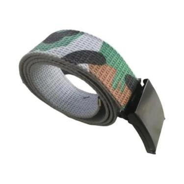 Imagem de Cinto Tático Unissex De 38cm Em Lona, Cinto Casual De Luxo Para Jeans 