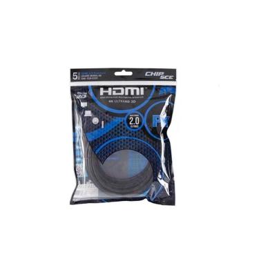 Imagem de Cabo Hdmi 2.0 19 Pinos 4k Ultrahd 5,0m Pix