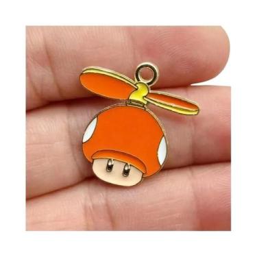 Imagem de Pingente De Metal Kawaii Com Desenhos Animados, 10 Peças, Berloques De