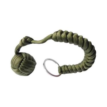 Imagem de Corda De Guarda-Chuva Para Autodefesa Com Punho De Macaco E Bola De Aç