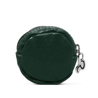 Imagem de Porta Moedas de Couro Dime, Verde